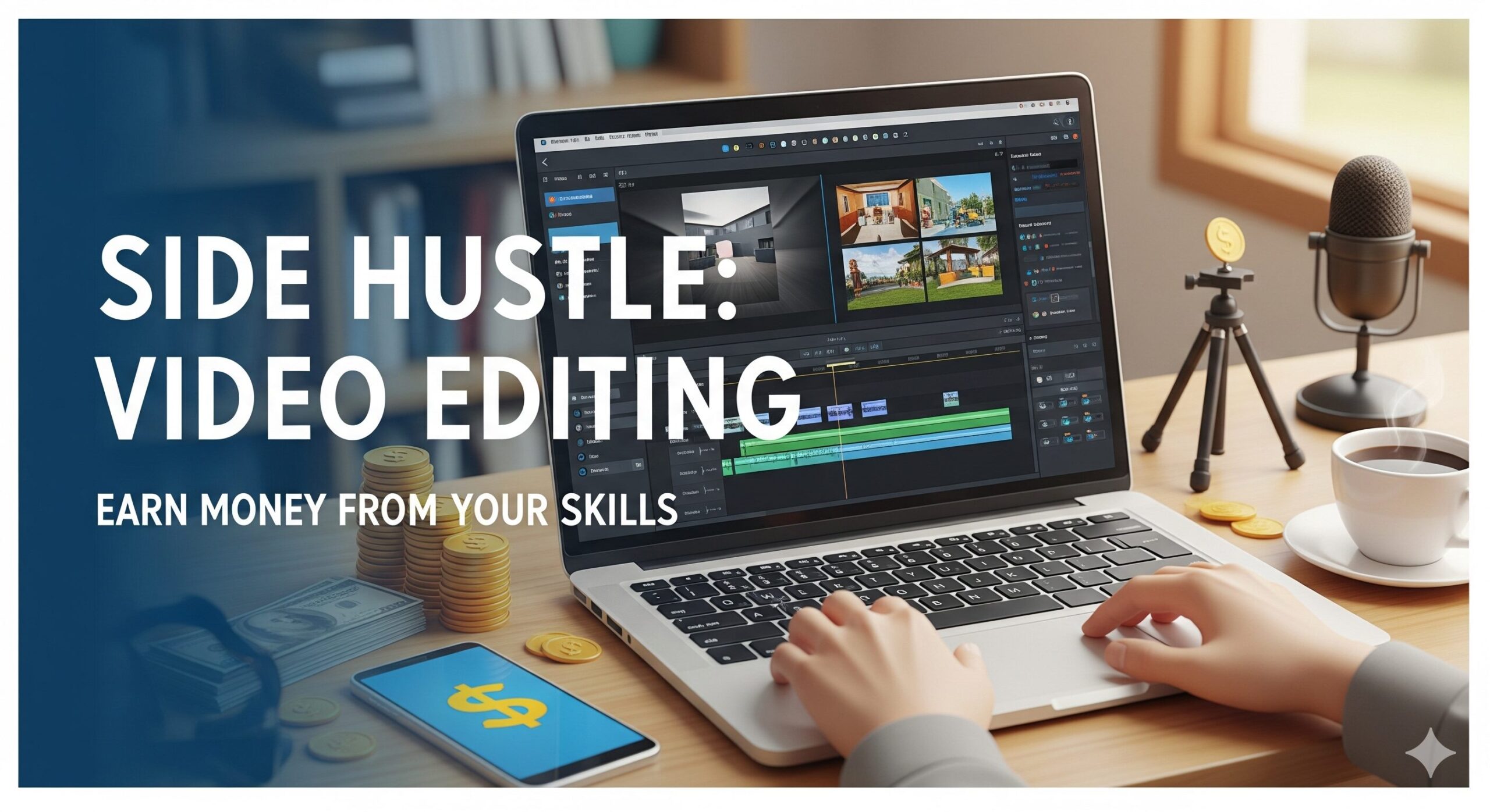 【動画編集を副業にする方法】未経験から始めて収入に繋げる完全ガイド
